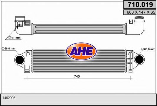 Intercooler, compresor