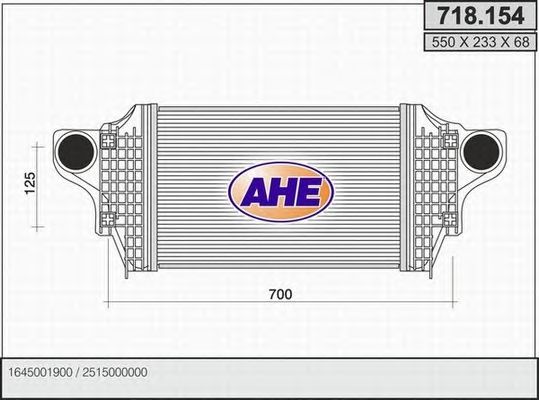 Intercooler, compresor