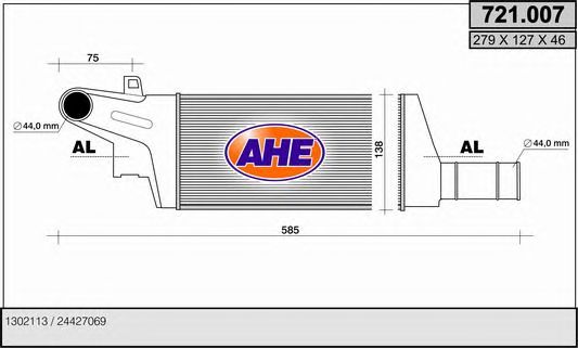 Intercooler, compresor