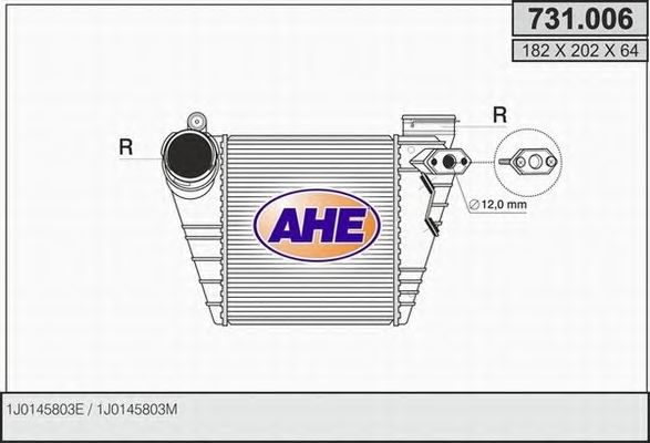 Intercooler, compresor