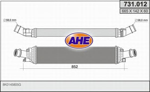 Intercooler, compresor