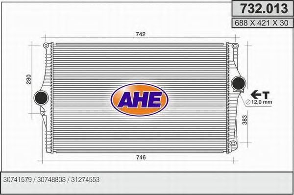 Intercooler, compresor