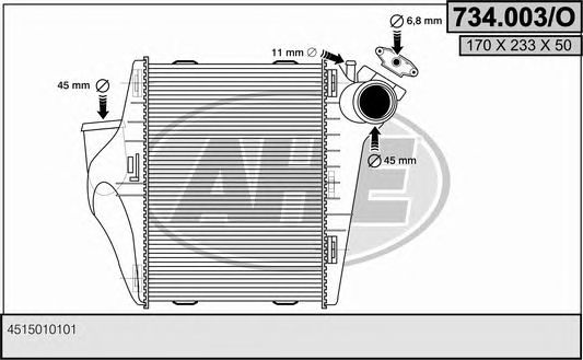 Intercooler, compresor