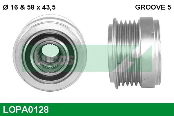 Sistem roata libera, generator