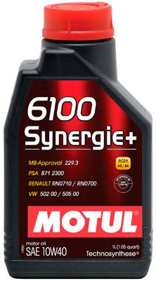 Ulei MOTUL 10W40 5L 6100 SYNERGIE+ / 502.00 505.00 / 229.3 / B71 2300