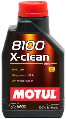 Ulei MOTUL 5W30 5L 8100 X-CLEAN C3 / 502.00 505.00 / 229.31 229.51 / LL04