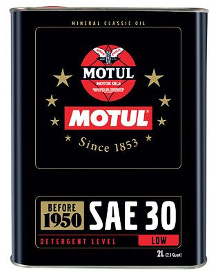 Ulei MOTUL CLASSIC OIL SAE 30 2L / vehicule istorice -1950'