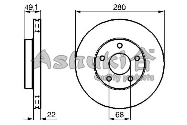 Disc frana