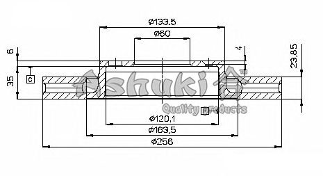 Disc frana