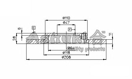 Disc frana