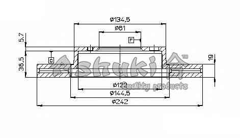 Disc frana