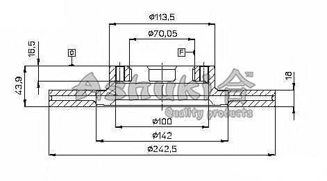 Disc frana