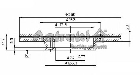 Disc frana