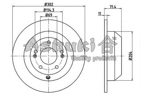 Disc frana