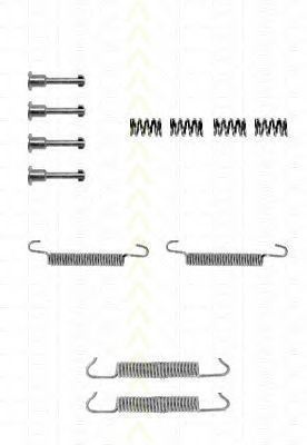 set accesorii, saboti frana parcare