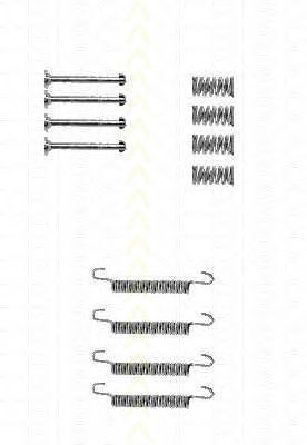 set accesorii, saboti frana parcare