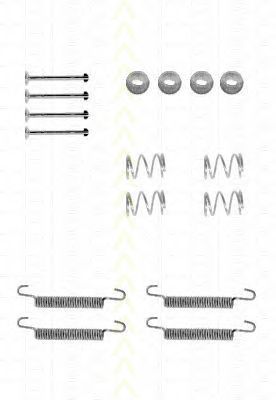 set accesorii, saboti frana parcare