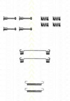 set accesorii, saboti frana parcare