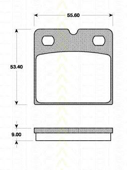 set placute de frana,frana de parcare cu disc