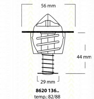 termostat,lichid racire