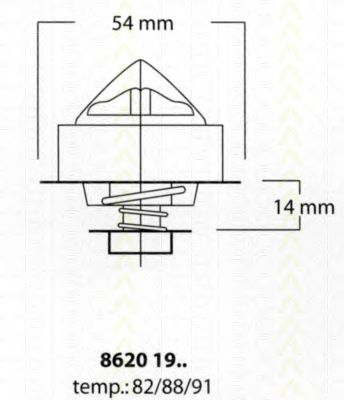 termostat,lichid racire