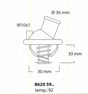 termostat,lichid racire