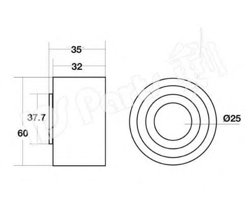 Mecanism tensionare, curea distributie