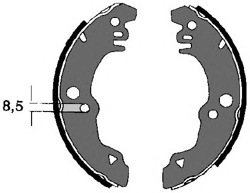 Set saboti frana