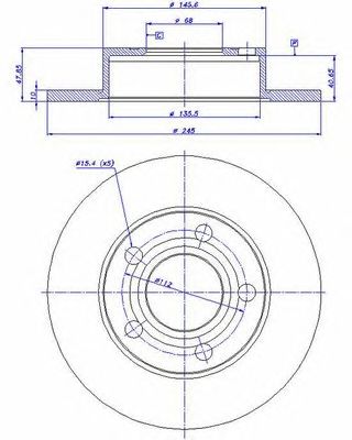 Disc frana