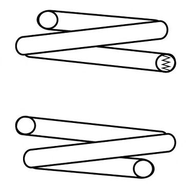 Arc spiral VOLVO 850/S60/V70 2,5TDI/2,5T