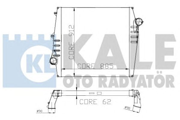 Intercooler, compresor