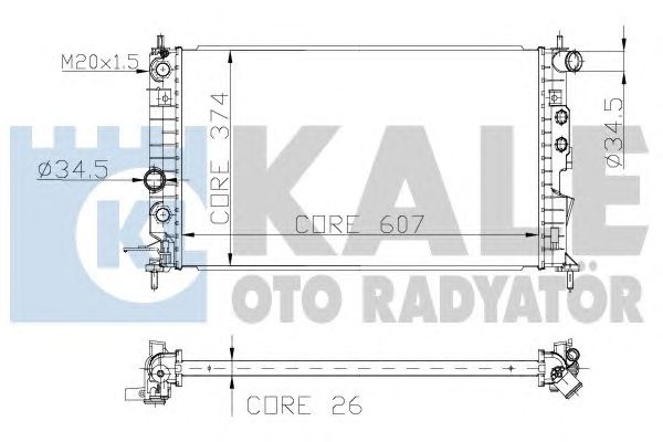 Radiator, racire motor