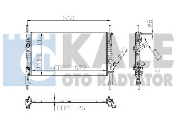 Radiator, racire motor