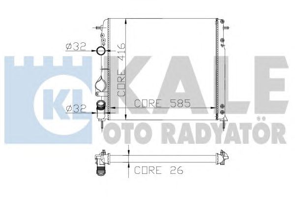 Radiator, racire motor