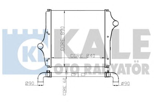 Intercooler, compresor