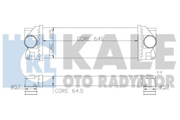 Intercooler, compresor