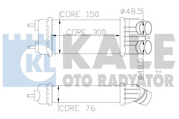 Intercooler, compresor