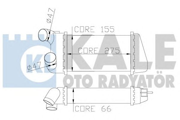 Intercooler, compresor