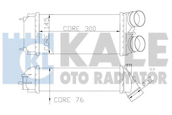 Intercooler, compresor