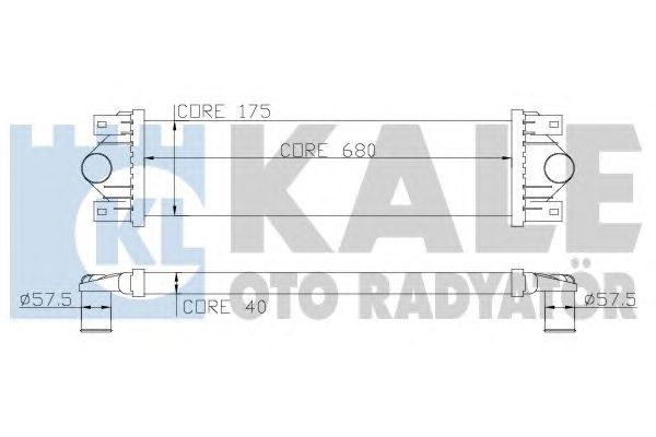 Intercooler, compresor