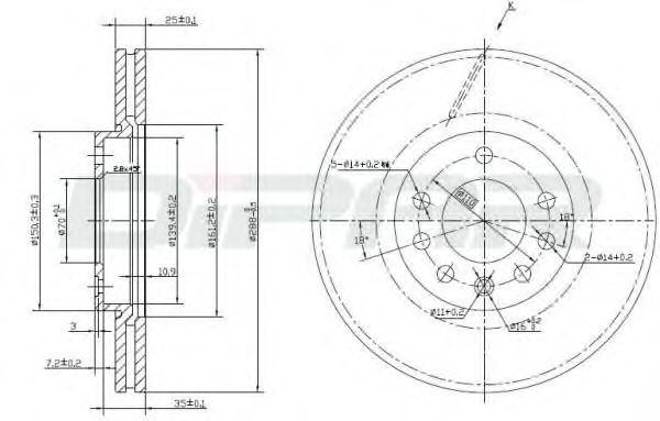 Disc frana