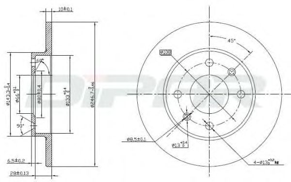 Disc frana