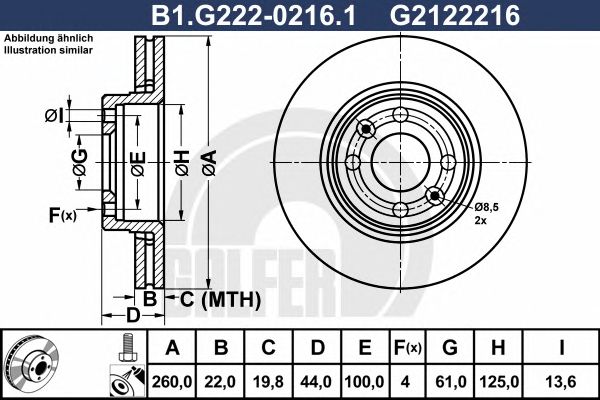 Disc frana