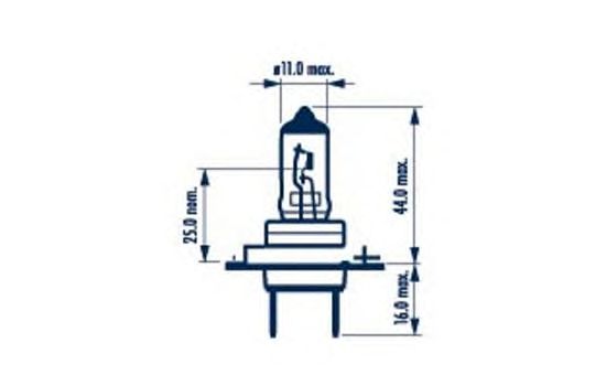 Bec NARVA H7 12V 55W PX26d LONG LIFE