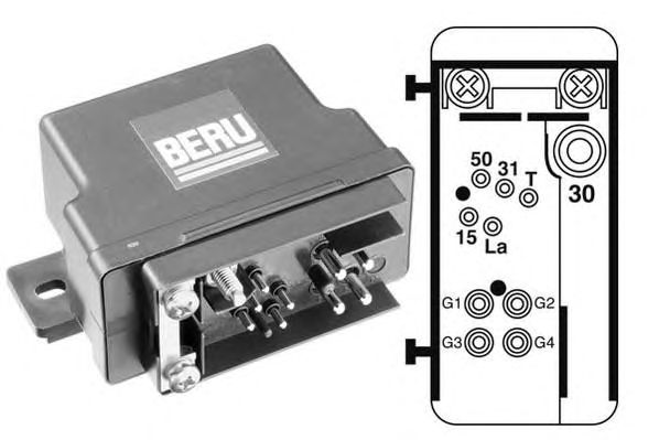 unitate de control,bujii incandescente MERCEDES-BENZ C CLASSE W202 C 200 D 202.120 93-