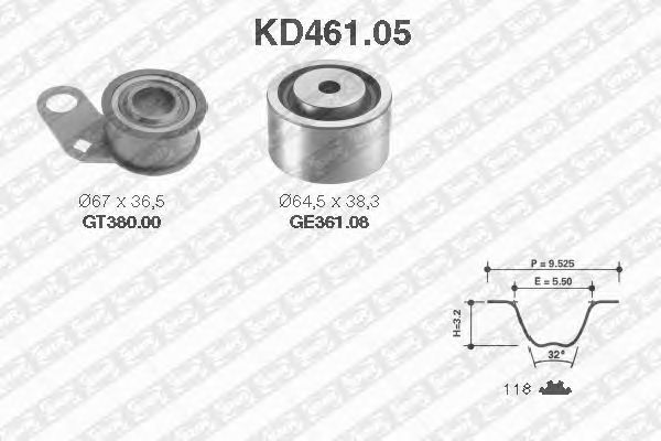 Set curea de distributie