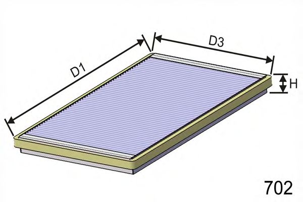 Filtru, aer habitaclu