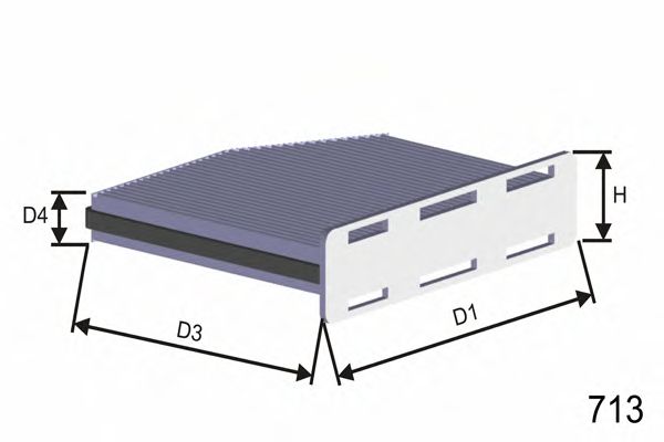 Filtru, aer habitaclu