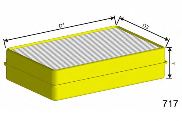 Filtru, aer habitaclu