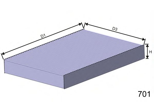 Filtru, aer habitaclu